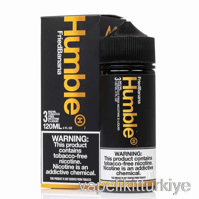 Vape Türkiye Kızarmış Muz - Mütevazı Meyve Suyu Co - 120ml 0mg